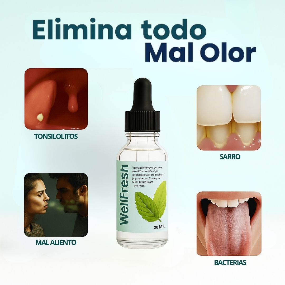 WellFresh™ - Elimina El Mal Aliento