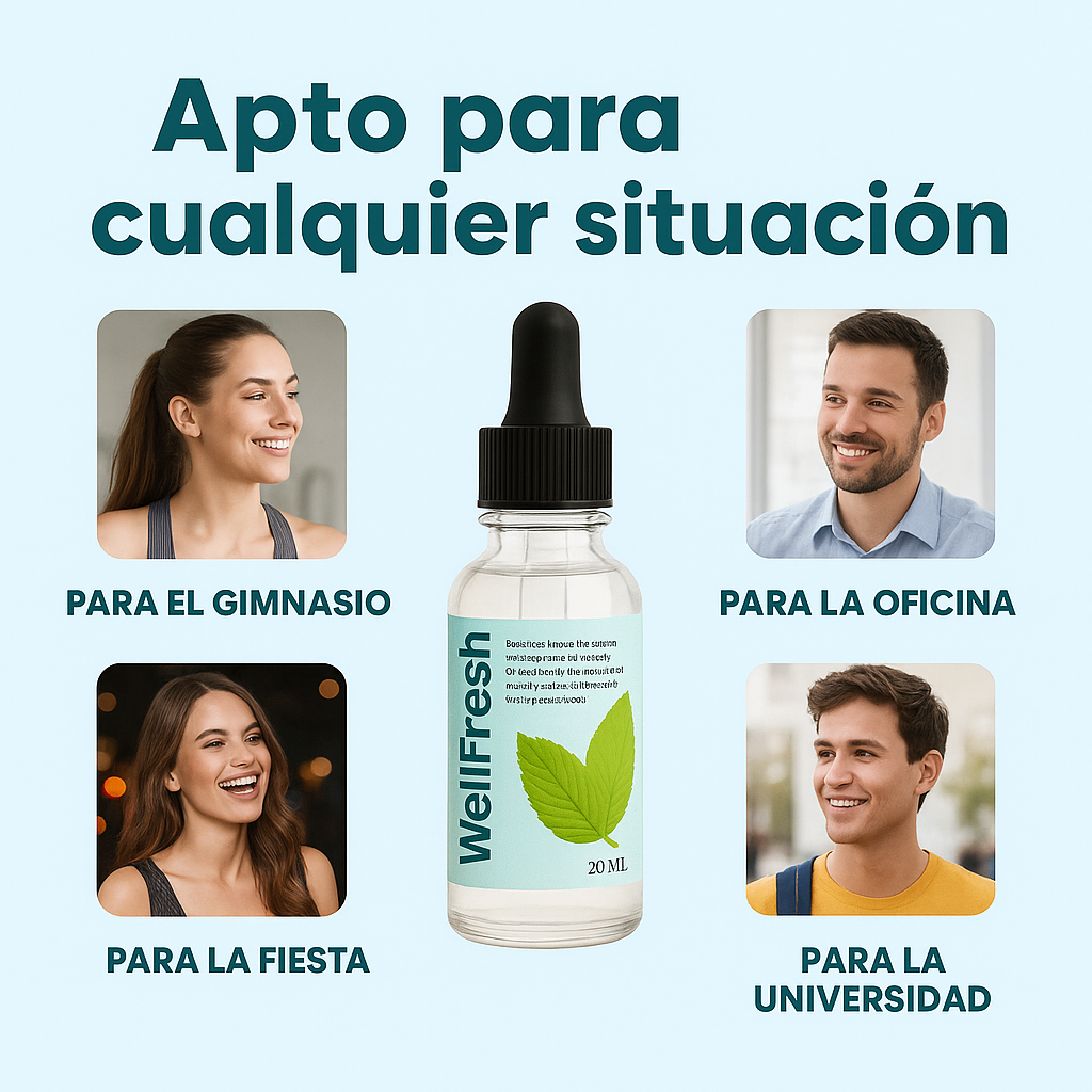 WellFresh™ - Elimina El Mal Aliento