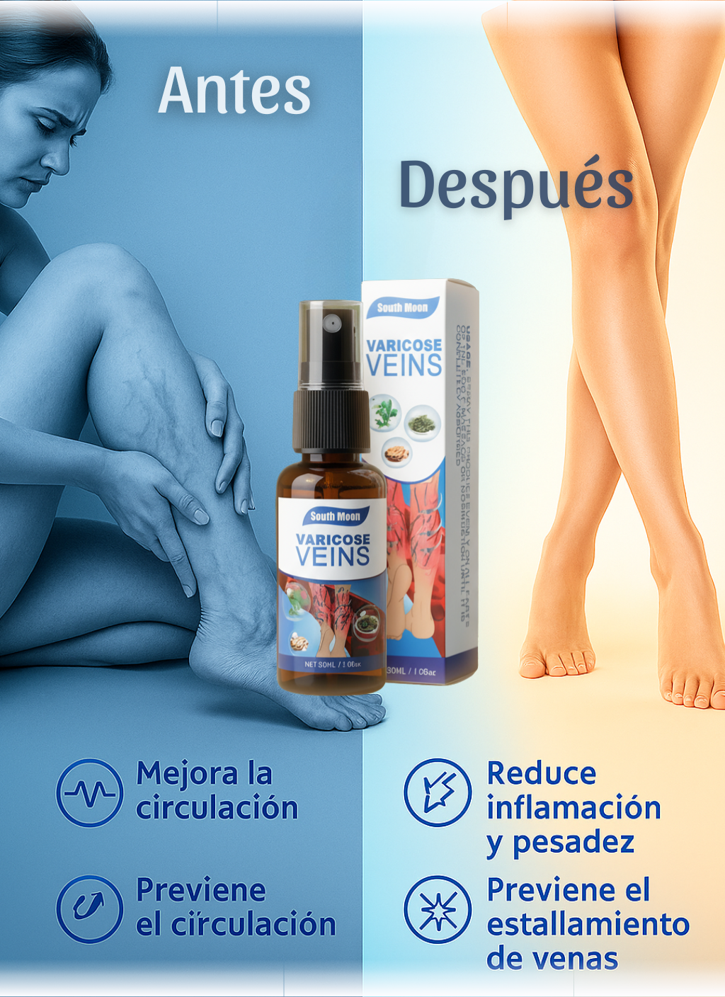 Varicura | Tratamiento para venas varicosas.
